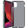 Coque Renforcée iPhone 12 / 12 Pro Spectrum Clear Grise Itskins