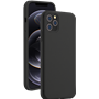 Coque Silicone SoftTouch Noire pour iPhone 12 Pro Max Bigben