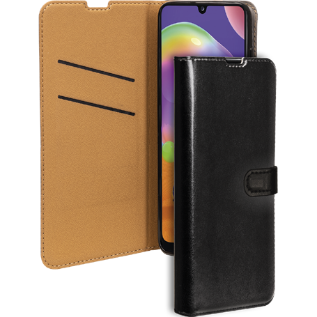 Etui Folio Wallet Samsung G A31 Noir - Fermeture avec languette aimant