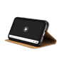 Etui Folio Wallet iPhone XR Noir - Fermeture avec languette aimantée B