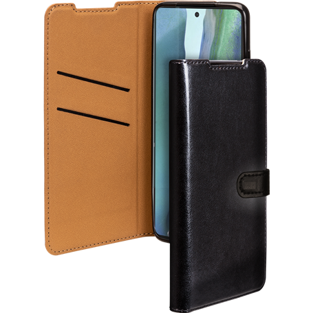Etui Folio Wallet Samsung G S20FE Noir - Fermeture avec languette aima