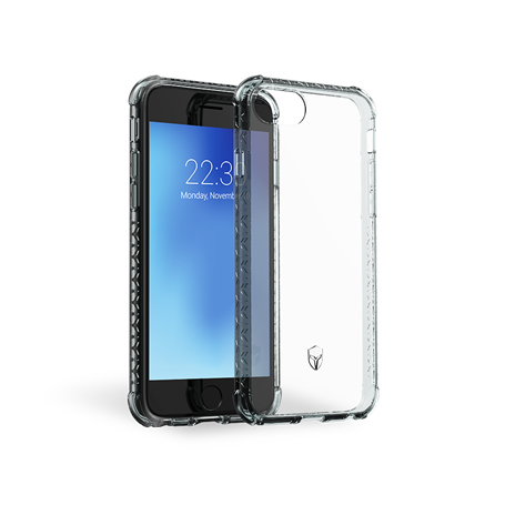 Coque Renforcée iPhone SE 2022/SE/8/7/6S/6 AIR Contour Gris - Garantie