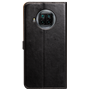 Etui Folio Wallet Xiaomi Mi 10T Lite Noir - Fermeture avec languette a
