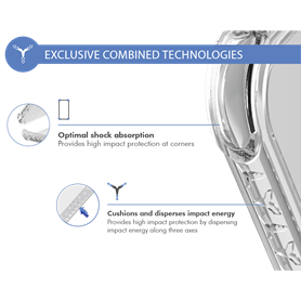 Coque Renforcée Symmetry Series+ Noire pour iPhone 12 / 12 Pro Otterbo