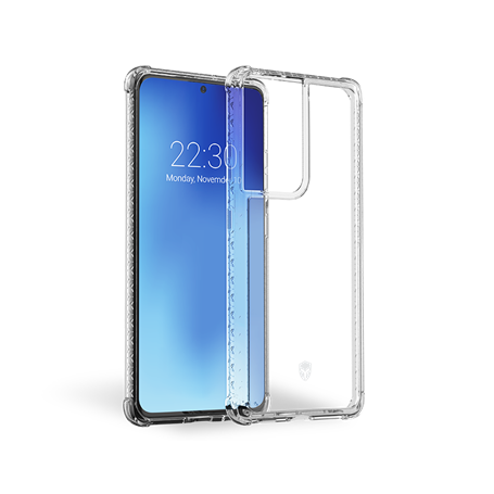 Coque Renforcée Samsung G S21 Ultra 5G AIR Transparente - Garantie à v