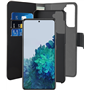 Folio Coque Magnétique 2 en 1 Noir pour Samsung G S21+ 5G Puro