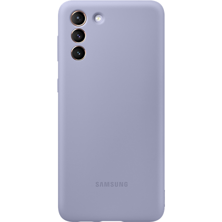 Coque Silicone Violet pour Samsung G S21+ 5G Samsung