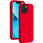 Coque Silicone SoftTouch Rouge pour iPhone 13 mini Bigben