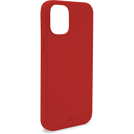 Coque Silicone Icon Rouge pour iPhone 13 Puro