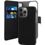 Folio Coque Magnétique 2 en 1 Noir pour iPhone 13 Pro Puro