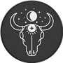 Pop Grip Standard Modern Mystic Bull Moon Popsockets