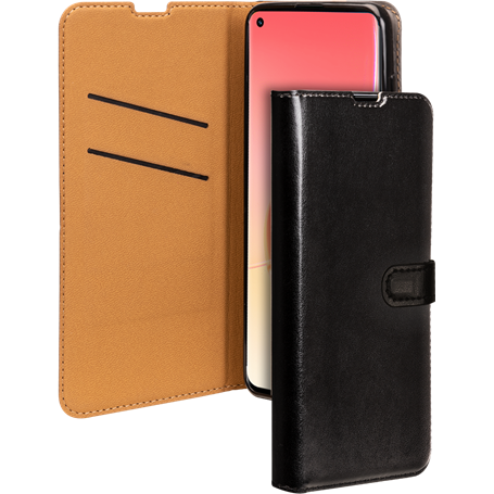 Etui Folio Wallet Oppo Reno 6 Pro Noir - Fermeture avec languette aima