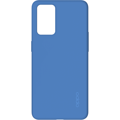 Coque Silicone Bleue pour Oppo Reno 6 Oppo