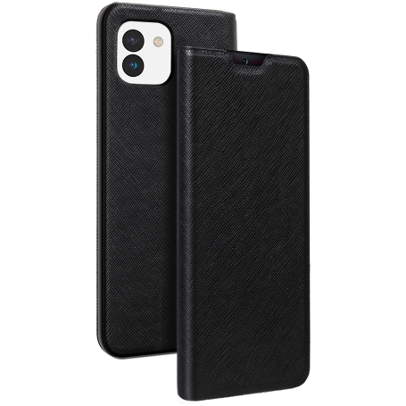 Etui Folio Samsung G A03 Noir - Porte-carte intégré Bigben