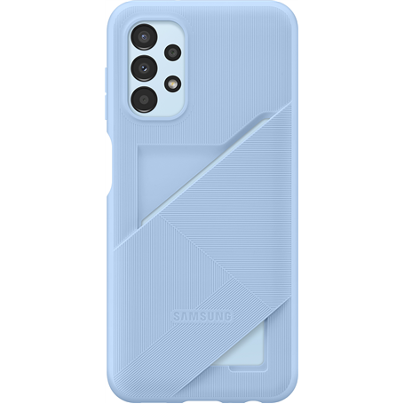 Coque Samsung G A13 4G souple Ultra fine avec porte-carte intégrée Ble