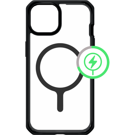 Coque Renforcée Apple iPhone 14 Compatible MagSafe Hybrid Solid R 100%