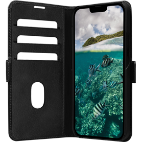 Folio iPhone 14 Plus en Cuir Copenhagen Slim Noir DBramante1928