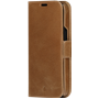Folio 2 en 1 iPhone 14 Lynge en Cuir Tan DBramante1928