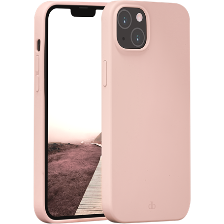 Coque Monaco Compatible MagSafe Plastique recyclé Pink Sand pour Apple