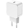 Chargeur maison 20W Power Delivery Blanc - 100% Plastique recyclé Bigb