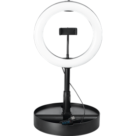 Trépied avec éclairage LED pliable ultra-compact Hama