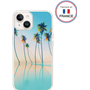 Coque Résine iPhone 13/14 Palmiers - Fabriquée en France Bigben