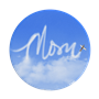 Pop Grip Standard Cloud Mom Blanc Popsockets