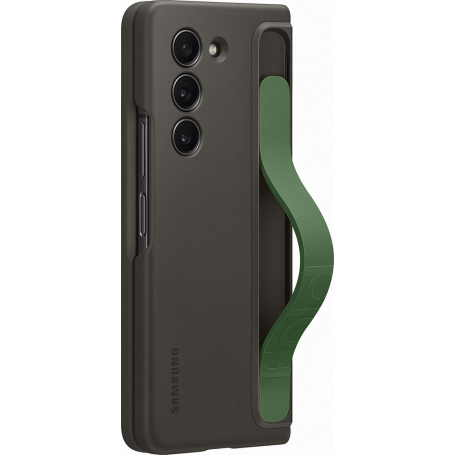 Coque Samsung G Z Fold 5 avec lanière et fonction stand Graphite Samsu
