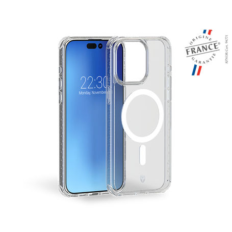 Coque Renforcée iPhone 15 Pro AIR Origine France Garantie Compatible M