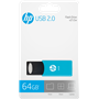 Clé USB 2.0 64GB AIR FROST USB A Bleue HP