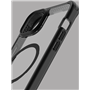 Coque Renforcée iPhone 15 Hydbrid R Sling MagSafe Transparente et Noir