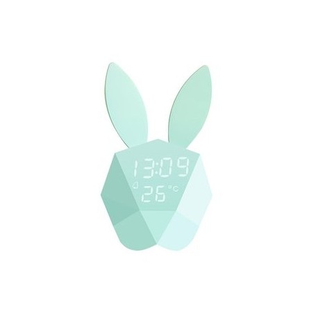 Cutty Clock Connect Reveil Intelligent Blue