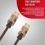 Câble Hdmi M2000 Uhd 4K Hdr10+ 25Gbps 3M
