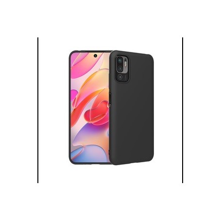 Coque Smoothie Noir: Xiaomi Redmi Note 10 5G