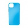 Coque Souple Transparente Bleu iPhone 13