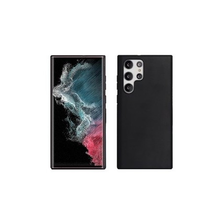 Coque Recycletek Souple Noir Samsung Galaxy S22 Ultra