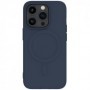 Magsafe Soft Touch Bleu Nuit iPhone 15 Pro
