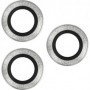 Camera Rings Silver Diamond iPhone 15 Pro/15 Pro Max