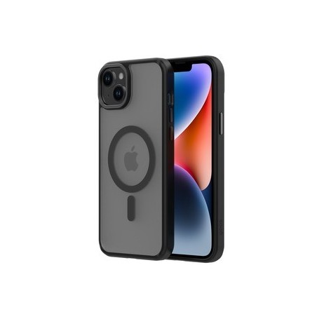 Coque Hybrid Soft Snap (Magsafe) iPhone 15 Plus Minuit