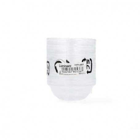 Saladier Luminarc A14193 Transparent verre 6 cm 6 Pièces (6 pcs)