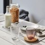 Set de Verres Bormioli Rocco Slot Lila 6 Unités Avec relief verre 290