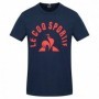 T-Shirt à manches courtes homme BAT TEE SS N12 Le coq sportif 2220666 Blue marine