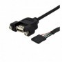 Startech.com Câble USB Montage sur Panneau A Femelle vers Header Carte Mère A Interne Femelle - 91 cm