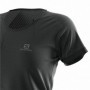 T-Shirt à manches courtes femme Salomon Cross Rebel Noir Femme