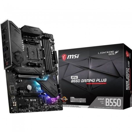 MSI MPG B550 Gaming Plus AMD B550 Emplacement AM4 ATX