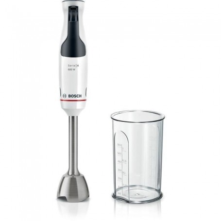 Bosch Serie 4 MSM4W210 blender 0,6 L Mélangeur par immersion 600 W Noir, Blanc