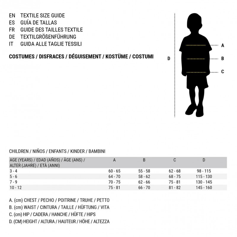 Image secondaire de Déguisement pour Enfants Th3 Party Multicouleur Squelette (4 Pièces)