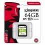 Kingston Technology Carte SDXC Canvas Select Plus 100R C10 UHS-I U3 V30 de 128 Go