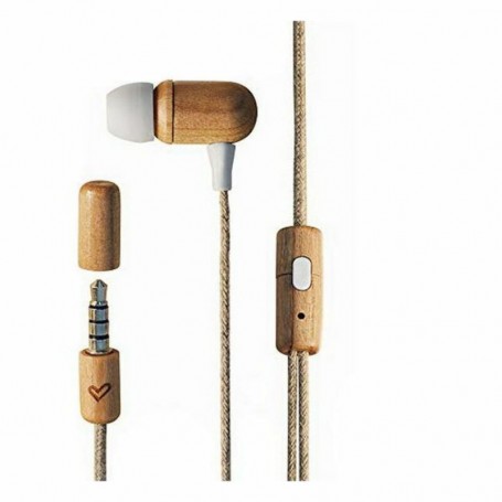 Casques avec Microphone Energy Sistem Eco Wood Marron clair