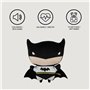 Jouet pour chien Batman Noir 100 % polyester
